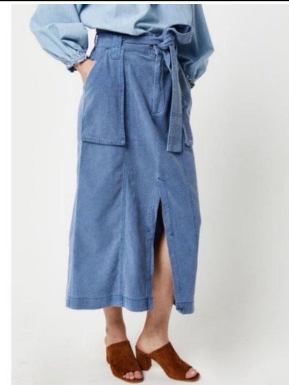 Free People CATCHING FEELINGS SKIRT SIZE 2 - Picture 4 of 16